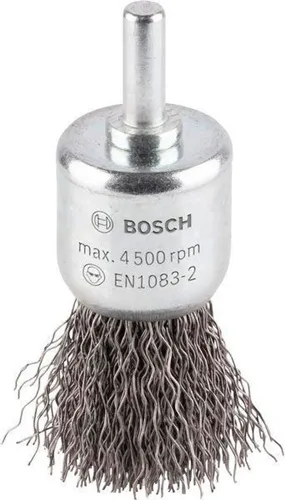 Bosch Pinselbürste PRO Metal clean Drahtstärke 0,3mm D.25mm gewellter Draht