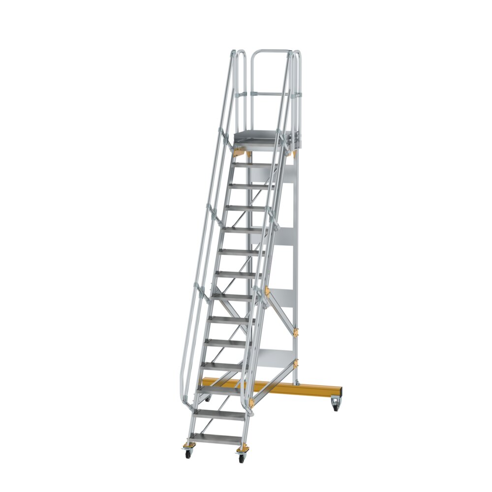 MUNK Plattformtreppe Aluminium,Stahl verzinkt