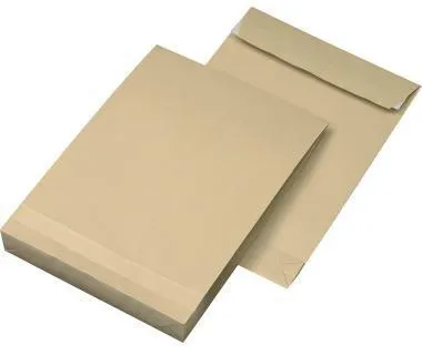 MAILmedia Faltentasche 30007071 B4 hk 40mm Falte br 100 St./Pack.