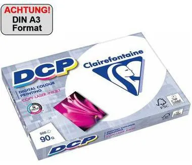 Clairefontaine Farblaserpapier DCP 1834C DIN A3 90g ws 500 Bl./Pack.
