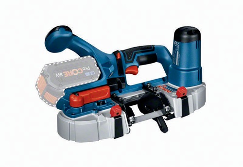 Bosch Akku-Bandsäge GCB 18V-63 Spannung 18V Schnitt-T.63,5mm o.Akku/Ladegerät 