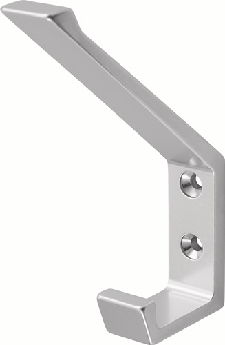 Huthaken 0138 einfach A.76mm Alu.silberf.elox.H.105mm HERMETA