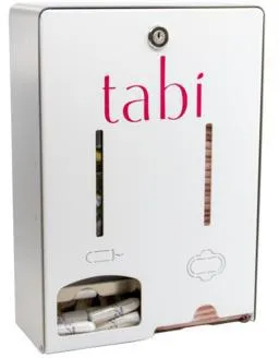 tabi Tampon- und Bindenspender 7168Spender weiß