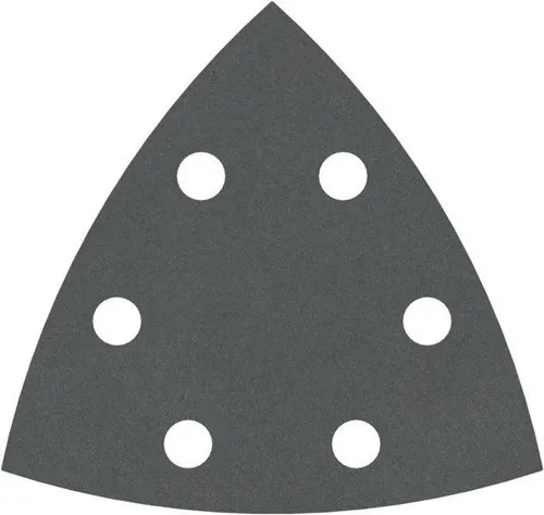 Bosch Schleifblatt PRO F355 BxL 93x93mm K400 6 Löcher 5St.