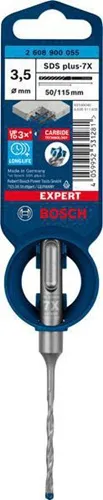 Bosch Hammerbohrer Expert SDS plus-7X D.3,5mm Arbeits-L.50mm L.115mm