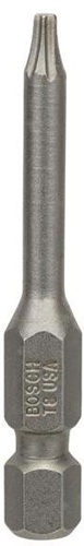 Bosch Schrauberbit Extra-Hart ISO1173 E6.3 T8 L.49mm 1/4Zoll-Außen-6kt 25St.