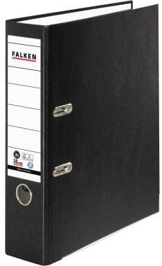 Falken Ordner Recycolor 11285558 DIN A4 80mm Papier schwarz