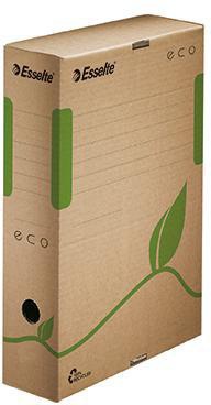Esselte Archivbox ECO 623916 8x32,7x23,3cm Karton naturbraun