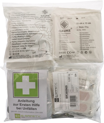 Verbandstoff-Füllung Stand.25x32cm max.5 J.B-SAFETY