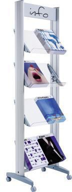 Paperflow Prospektständer 8.A4TT.35