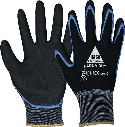 Handschuhe Padua Dry EN 388 PSA-Kategorie II HASE