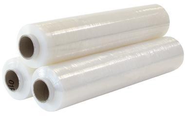 Stretchfolie Breite 500mm Länge 500m S.12µ transparent extra stabil TRANSPAK