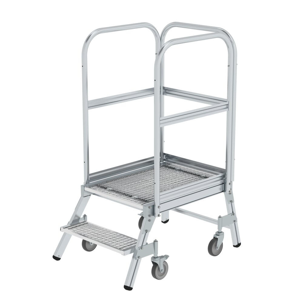 MUNK Podesttreppe m.Federrollen