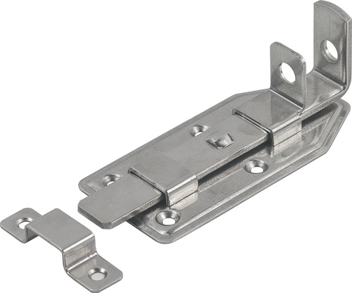 Türriegel L.120mm B.56mm VA VORMANN