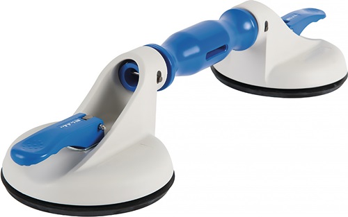 Saugheber Trgf.35kg Kopf-D.120mm 2 Köpfe Ku.VERIBOR®