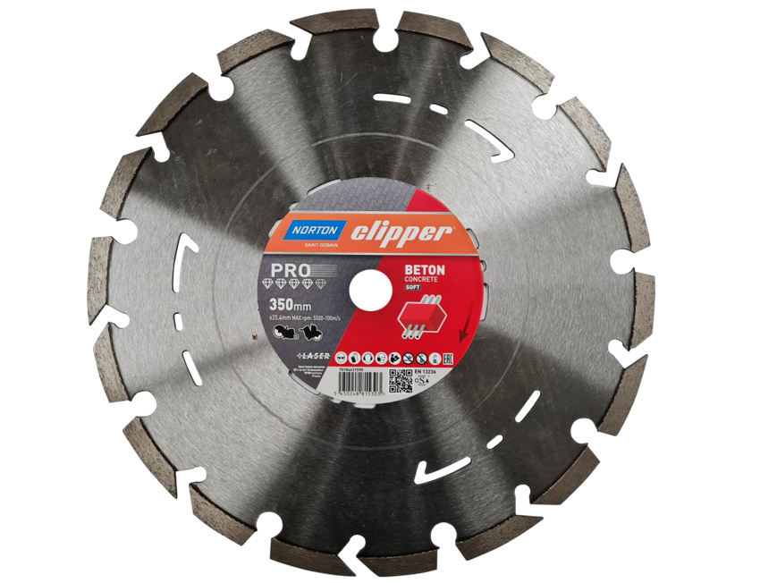 Norton Clipper Diamantscheibe PRO BETON SOFT II 