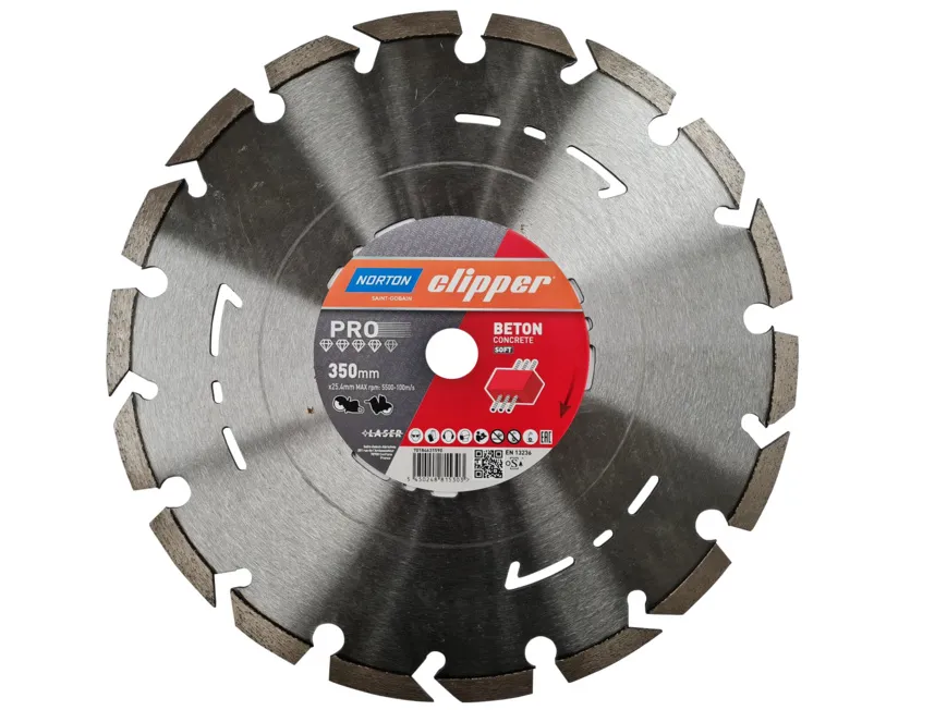 Norton Clipper Diamantscheibe PRO BETON SOFT II