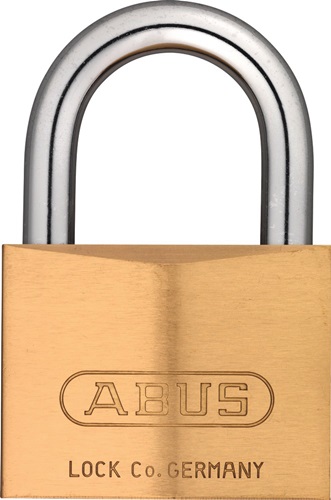 Zylindervorhangschloss 85/60 gl Schlosskörper-B.60mm MS gl.2715 ABUS