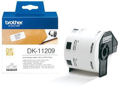Brother Etikett DK11209 62x29mm weiß 800 St./Rl.