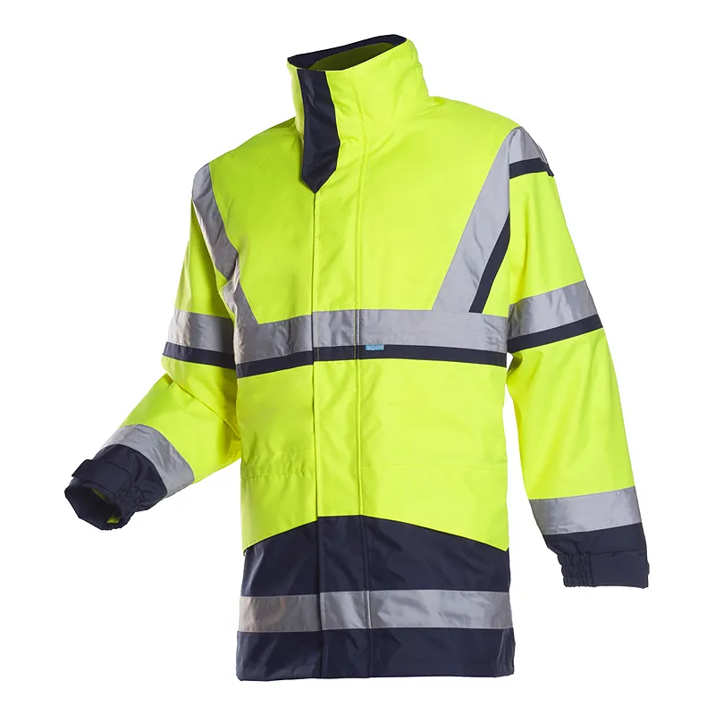 SIOEN Warnschutzregenparka POWELL 4in1 gelb/marine (401AN3EU1)