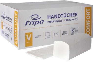 Fripa Papierhandtuch Comfort 4042102 25x23cm 20x160Bl.