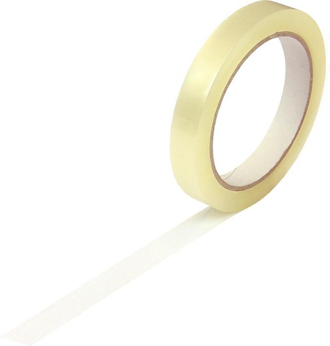 Klebeband monta 610 Breite 15mm Länge 66m 48µ PP hochtransparent leise TRANSPAK