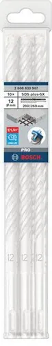 Bosch Hammerbohrer PRO Arbeits-L.200mm D.12mm L.260mm SDS plus-5X