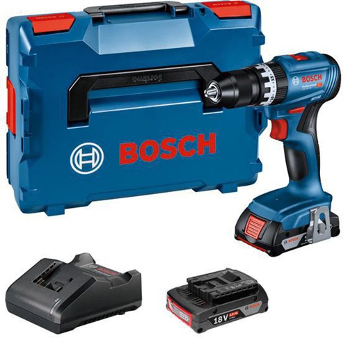 Bosch Akku-Schlagbohrschrauber GSB 18V-45 Schlagz.27000 1/min 21/45Nm m.2Akkus 2Ah