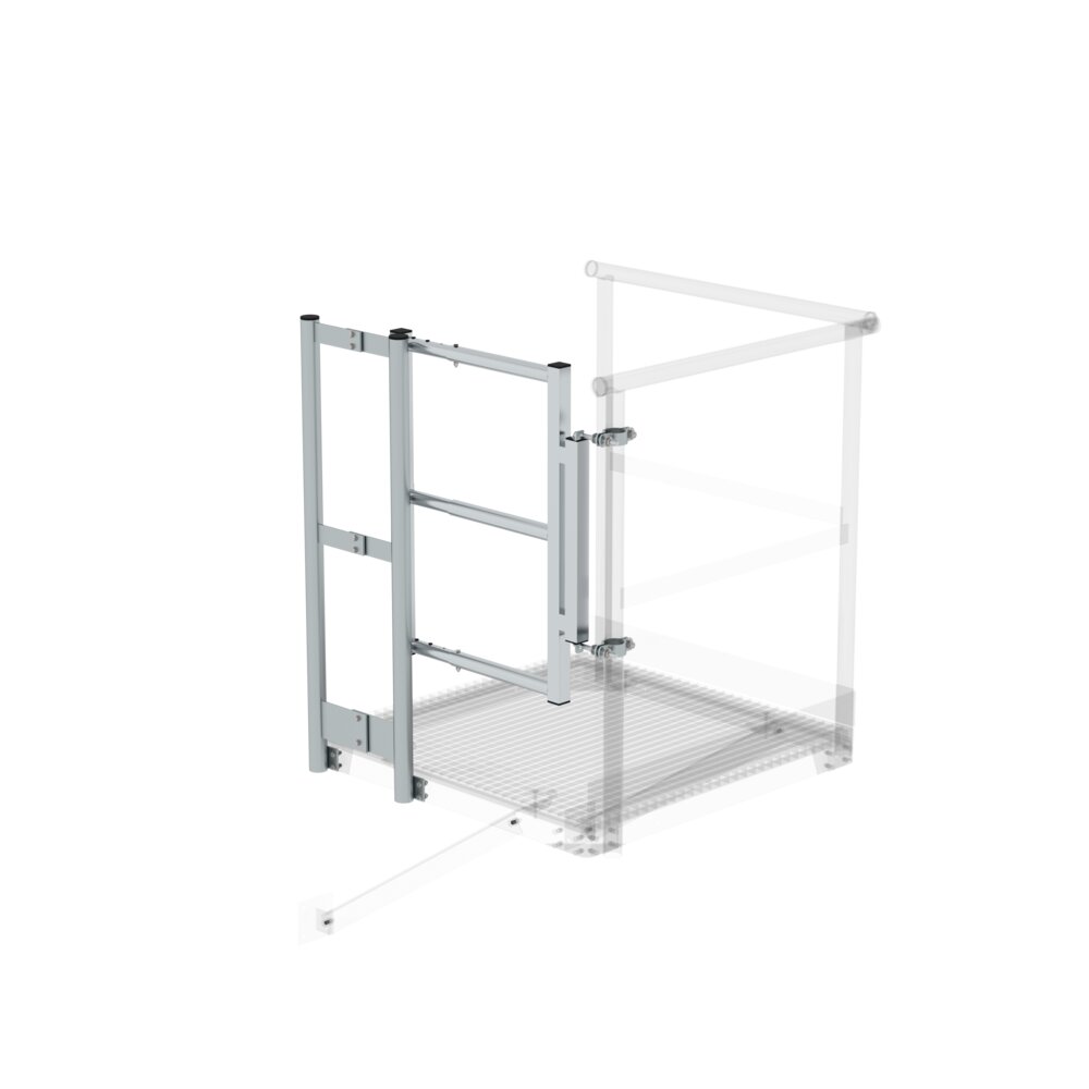 MUNK Geländer mit Sicherungstür