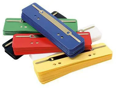 Soennecken Heftstreifen 3180 PP Metalldeckl. rot 25 St./Pack.