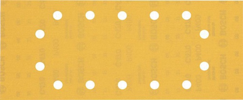 Bosch Schleifpapier EXPERT C470 Abm.115x280mm Körnung 400 14Löcher 10 St.
