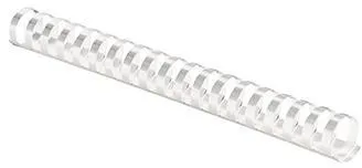 Fellowes Plastikbinderücken COMB 5346604 14mm weiß 100 St./Pack.
