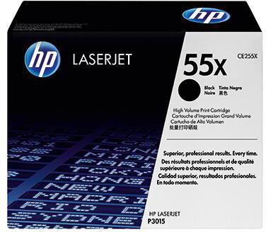 HP Toner CE255X 55X 12.500Seiten schwarz
