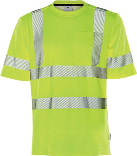 FRISTADS Warnschutz-T-Shirt High Vis 7407 THV Gr.M warnschutz-gelb