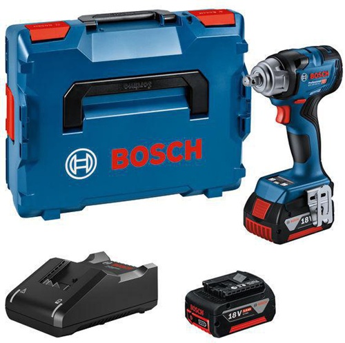 Bosch Akku-Drehschlagschrauber GDS 18V-330 HC Drehz.2800 1/min m.2Akkus 5Ah L-BOXX