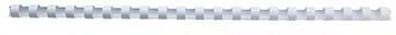 GBC Plastikbinderücken 4028198 DIN A4 14mm weiß 100 St./Pack.
