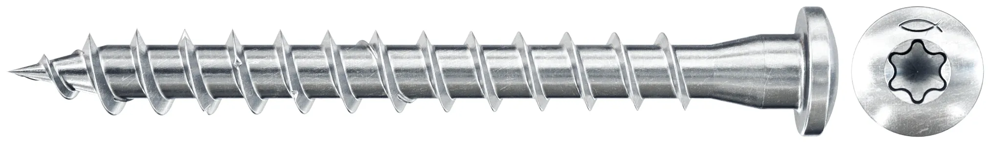fischer PowerFast 5,0 x 40 Blechverbinder blauverzinkt Vollgewinde