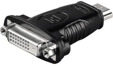 Goobay Adapter HDMI/DVI-D 68098 HDMI Stecker auf DVI-D Buchse