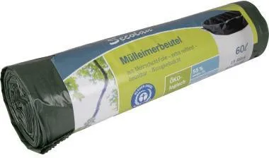 Secolan Müllbeutel H1326 60l sw 15St.