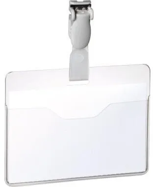Namensschild 814719 60x90mm transparent 25 St./Pack.