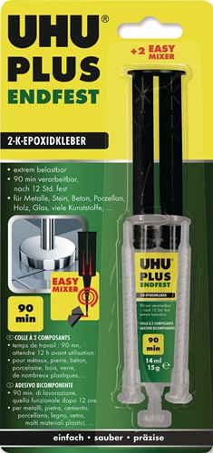 2K-Epoxidharzklebstoff PLUS ENDFEST gelblich UHU