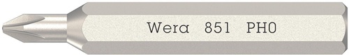 Bit 851/0 Micro PH 0 L.30mm WERA
