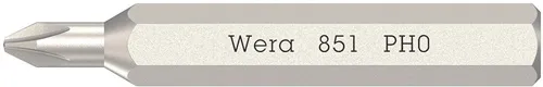 Bit 851/0 Micro PH 0 L.30mm WERA