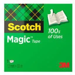 Scotch Klebefilm Magic 810 M8101233 12mmx33m unsichtbar