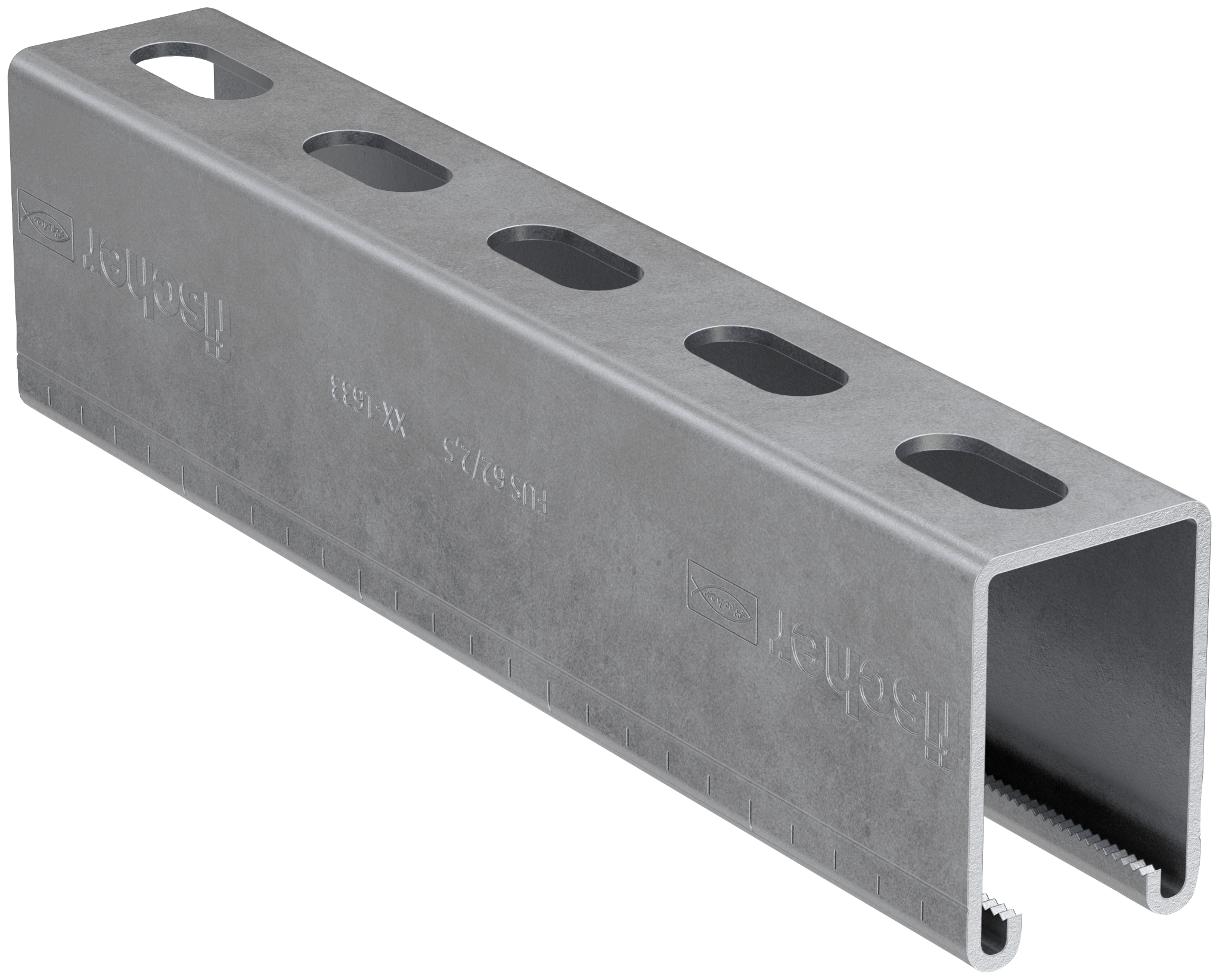 fischer Montageschiene FUS 62/2,5 - 3 m feuerverzinkt