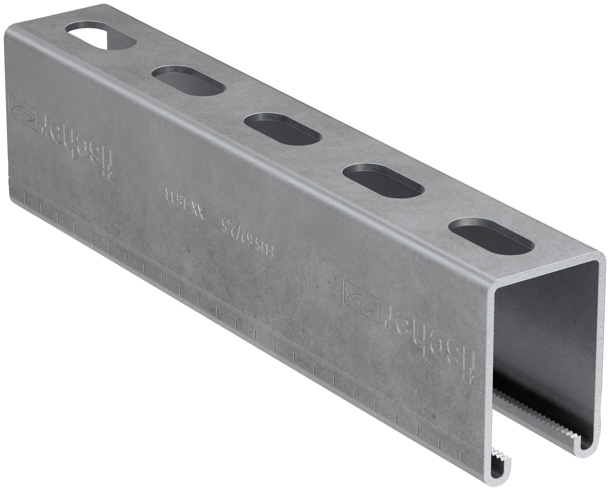 fischer Montageschiene FUS 62/2,5 - 3 m feuerverzinkt
