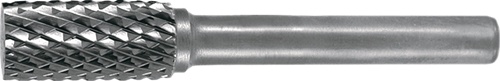 TECWERK Frässtift ZYA D.6mm Kopf-L.18mm Schaft-D.6mm HM Verz.Kreuz