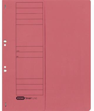 ELBA Ösenhefter 100551882 DIN A4 Vorderd. halb kaufm. Heft. rot