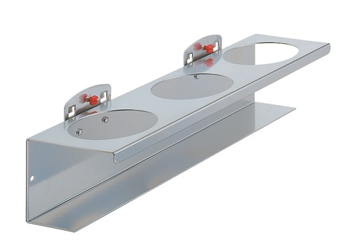 Dosenhalter 3-f.B.300mm D.70mm f.Lochplatten RASTERPLAN