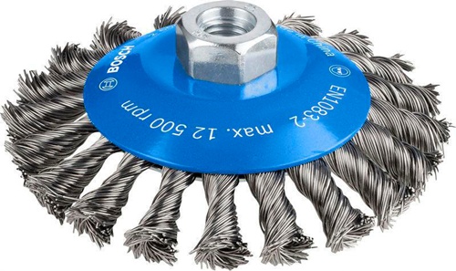 Bosch Kegelbürste gezopfter Draht 